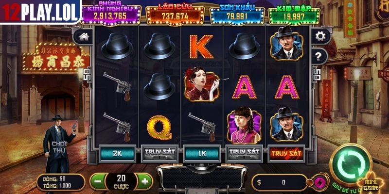 Bến Thượng Hải 12Play Khám Phá Game Nổ Hũ Chinh Phục Jackpot 3 Kết hợp quay nhanh và tự động khi chơi Bến Thượng Hải