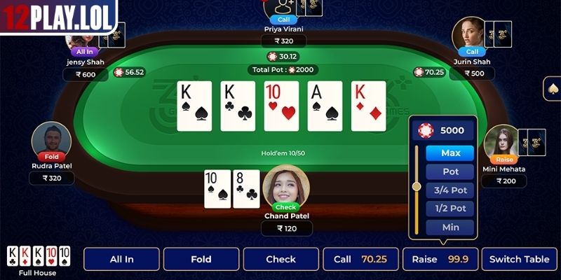 Các Thuật Ngữ Trong Poker 12Play Cho Người Chơi Chuyên Nghiệp 2 Check (kiểm tra)
