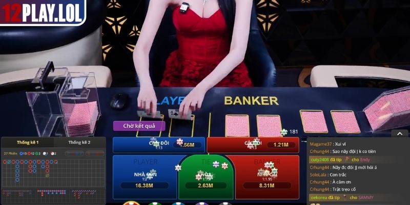 Công Thức Đánh Baccarat 12Play Tỷ Lệ Thắng Cùng Chuyên Gia 2 Những chiến lược Baccarat chuyên sâu từ cao thủ