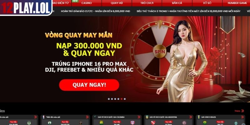 Những đặc quyền hấp dẫn khi đăng ký 12Play