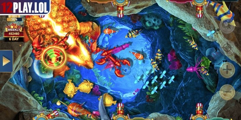 Dưới Đáy Đại Dương 12Play – Chuyến Phiêu Lưu Săn Kho Báu 2 Kết hợp mục tiêu linh hoạt