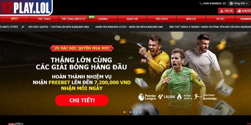 Giới thiệu 12Play những thông tin chung 
