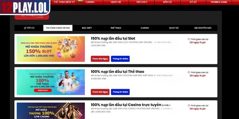 Khuyến Mãi 12Play Cập Nhật Ưu Đãi Hấp Dẫn Từ Chuyên Gia 2025 3 Những điều quan trọng khi tham gia khuyến mãi 12Play