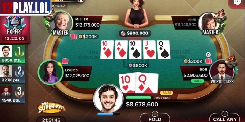 Poker 12Play Chinh Phục Bàn Cược Đỉnh Cao Từ Chuyên Gia 3 Biết khi nào nên fold trong Poker 12Play